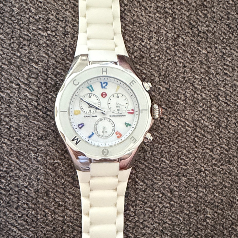 Michele (Tahitian Jellybean) Silicone Sport Watch - Picture 3 of 3